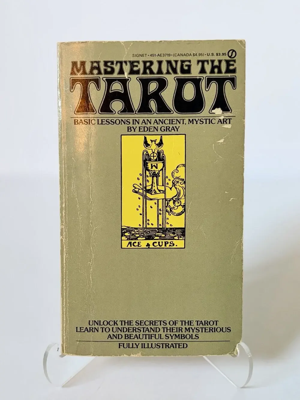Tarot Book Mastering the Tarot Eden Gray Signet Paperback Occult 1970s